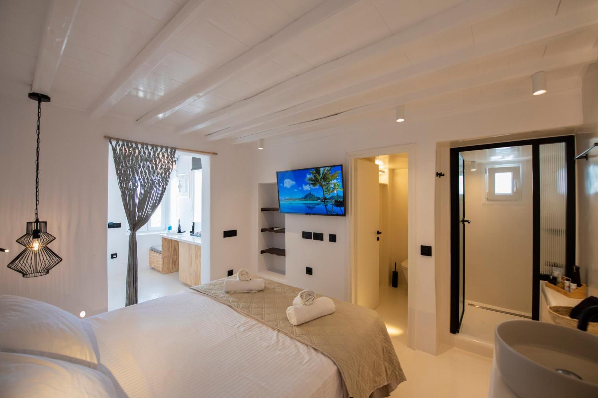 Mykonos Town My Comfy Manto Town Apartment מראה חיצוני תמונה